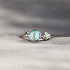 Anello con Stella e Pianeta dedicato alle Figlie